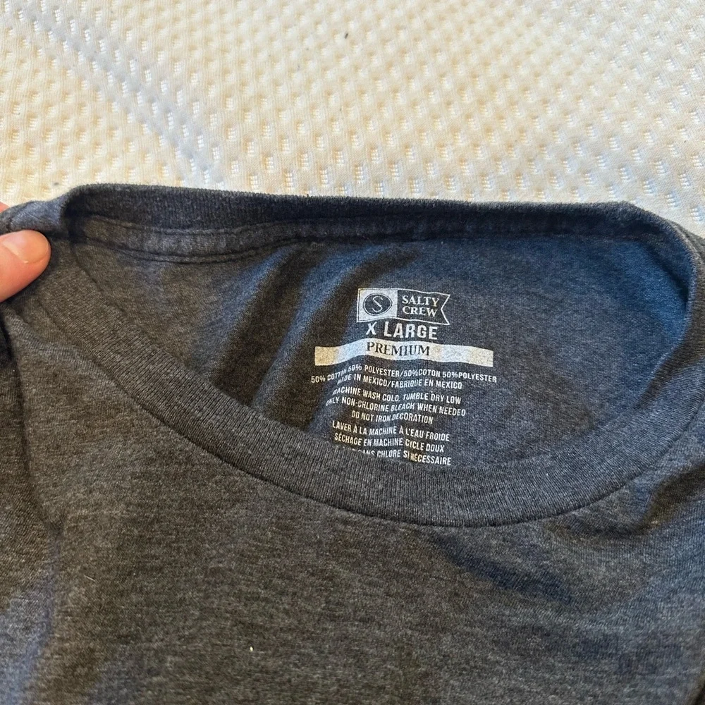Salty Crew Men's Gray T-Shirt - Picture 3 of 3